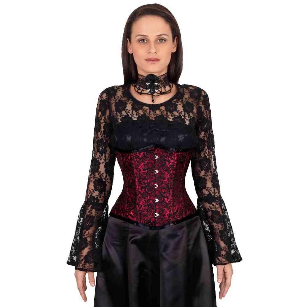 Attitude Corsets - Ohaia Corset sous la poitrine - Rouge